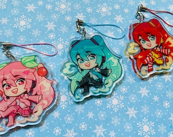 Hatsune Miku | Keychains, Acrylic Charms