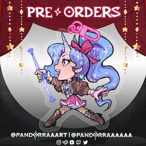 Celeste Sideshow / PREVENTA / Llavero/Colgante acrílico