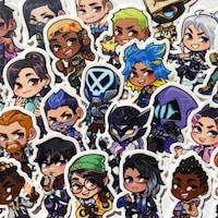 Chamber Unamused Valorant Spray Waterproof Sticker - Etsy