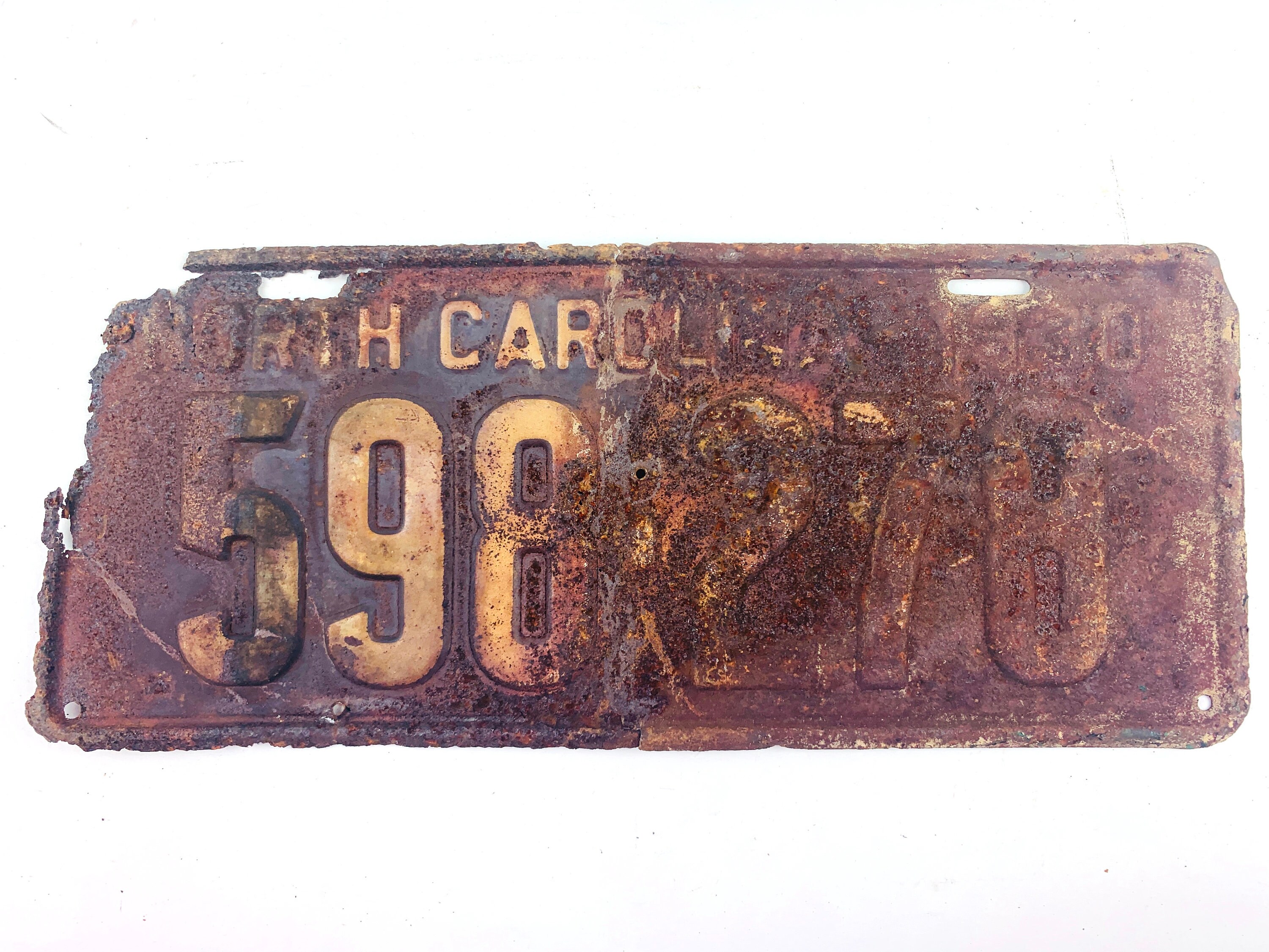 Antique Rusty License Plates Lot of 3 for Very Rustic Decor or Etsy
