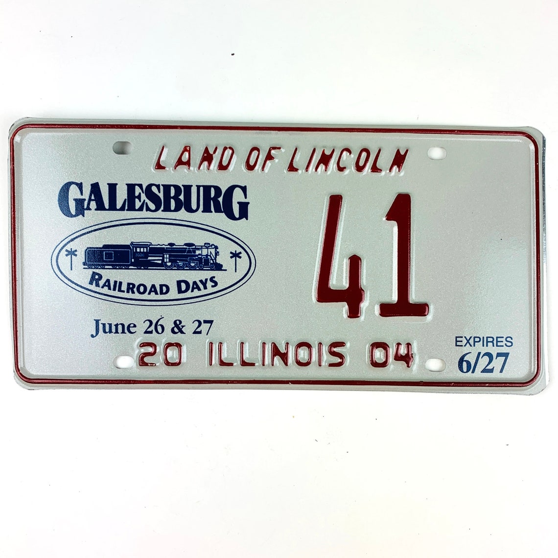 Train Picture License Plates for Fun Decoration or Collection Etsy