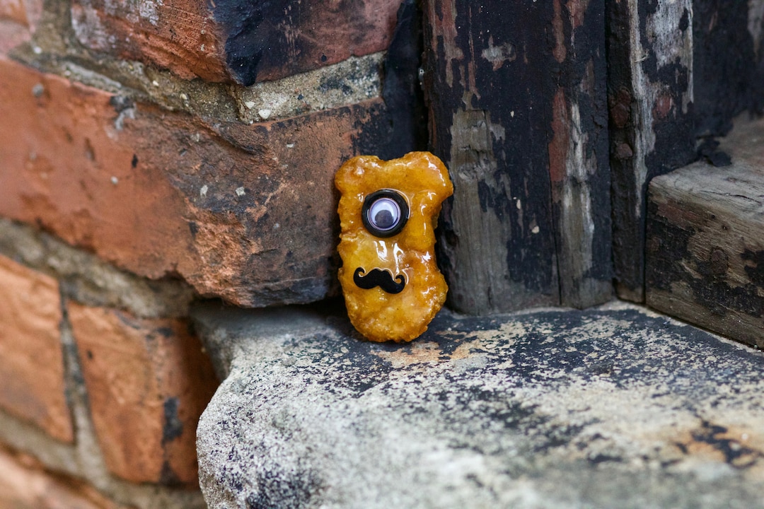 Monster Nuggy Buddy Magnet (real Preserved Chicken Nugget) - Etsy