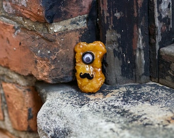 Monster Nuggy Buddy Magnet (real Preserved Chicken Nugget) - Etsy