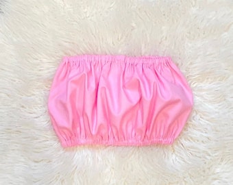 kids crop top, tube crop top, baby girls boho crop top, white top, pink top, black crop top, retro crop top