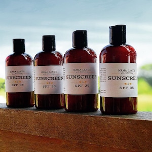 Natural Sunscreen Lotion