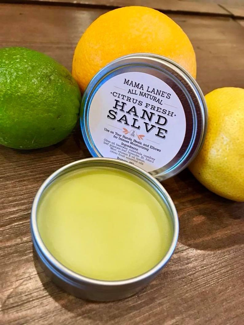 Citrus Fresh hand Salve afbeelding 1