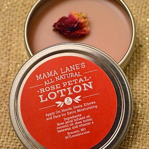 Rose Petal Lotion image 5