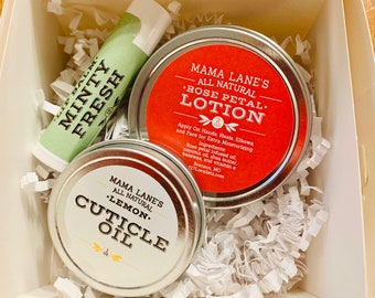 Rose and Cuticle Gift Set