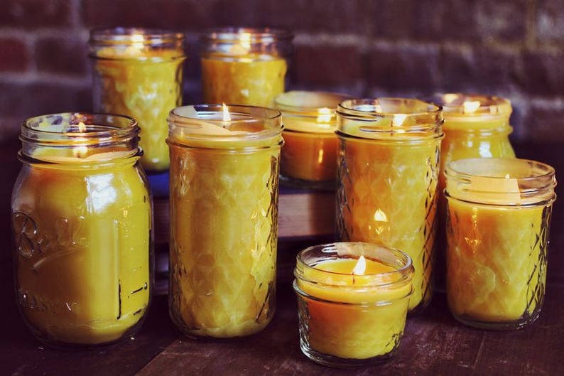 Beeswax Candles Etsy