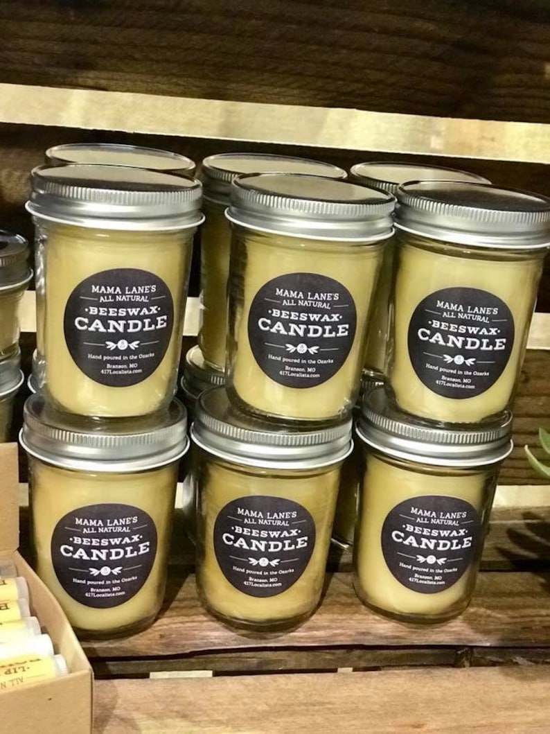 Beeswax Candles Etsy