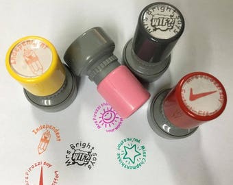 Personalized Teacher Stamp, Self Inking Stamp, Custom Teacher Stamp, teacher christmas gifts, back to shcool stamp