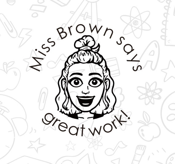 Personalized bitmoji stamps, emoji stamp, teacher bitmoji stamps, pre-inked  stamp, teacher refill stamp. custom bitmoji stamps, photo stamps