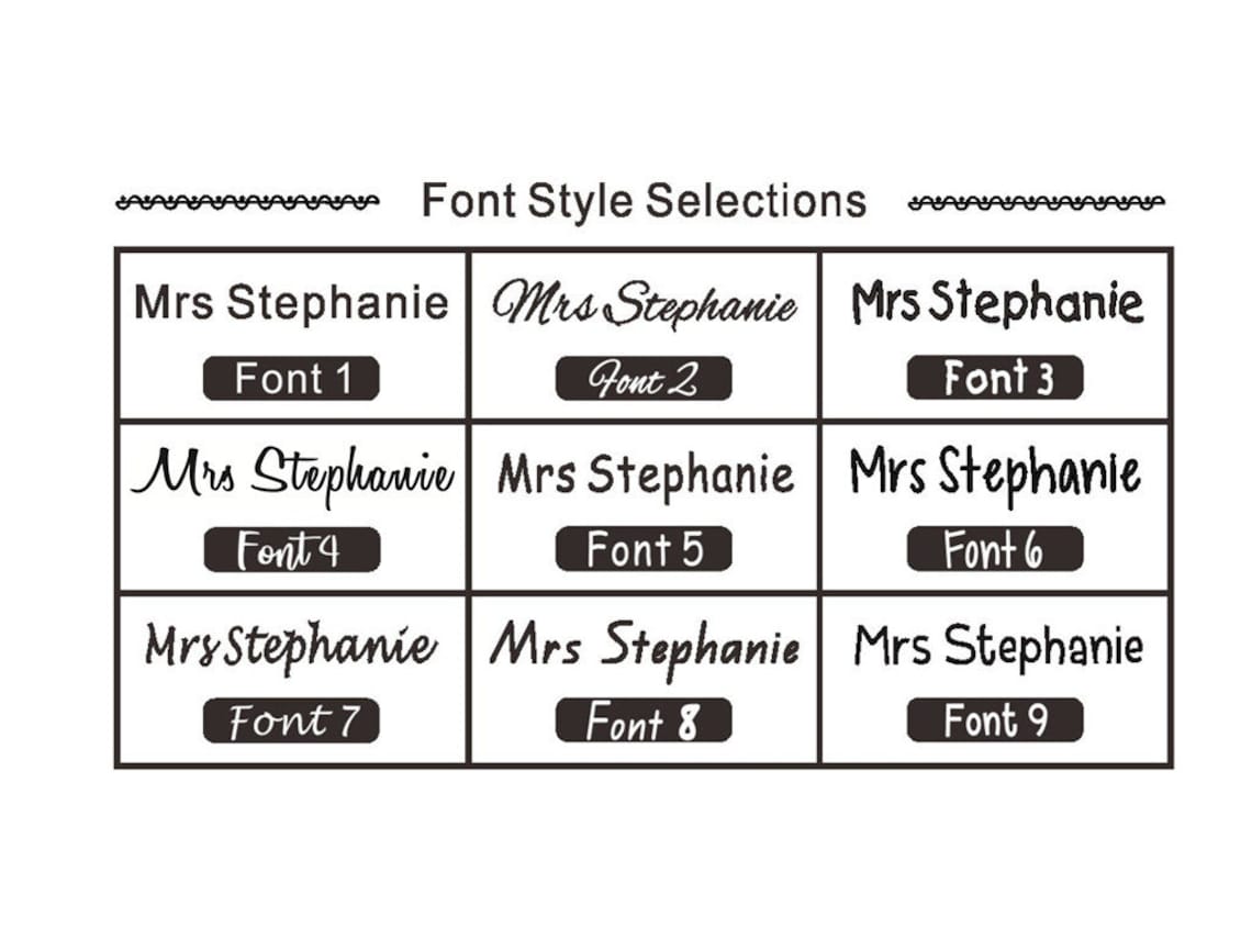 Personalized Name and Date Stamp Custom Teacher Date Stamps Etsy