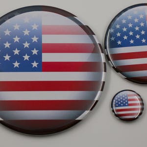 USA Vereinigten Staaten von Amerika Flagge Pin zurück Knopf, patriotischer Pin