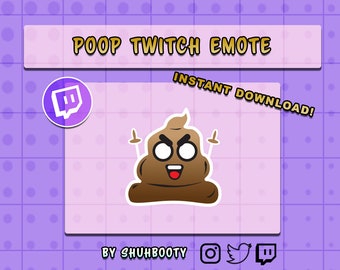 Poop/Turd Twitch Emote