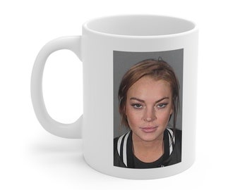 Lindsey Lohan Mugshot Mug