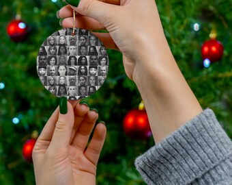 Real Housewives Mugshot Christmas Ornament, Funny White Elephant Gift