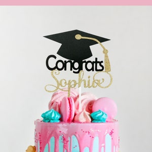 Graduation Cake topper, Graduation Party Decoration, 2025, Graduate centerpiece, Class of 2025