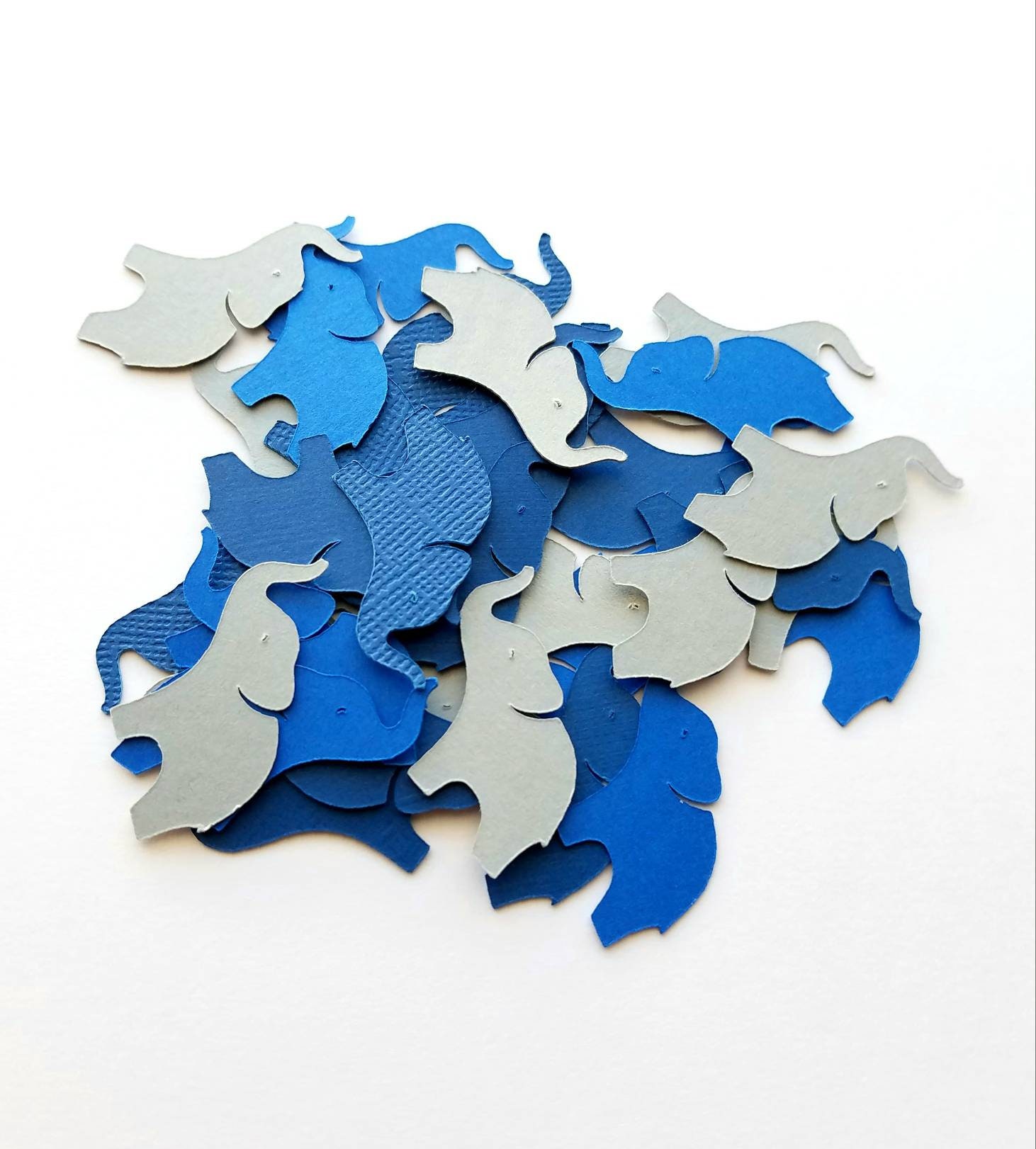 Elephant Baby Shower Confetti Its a Boy Baby Shower Decorations for a Boy Baby Shower Theme Qty 100