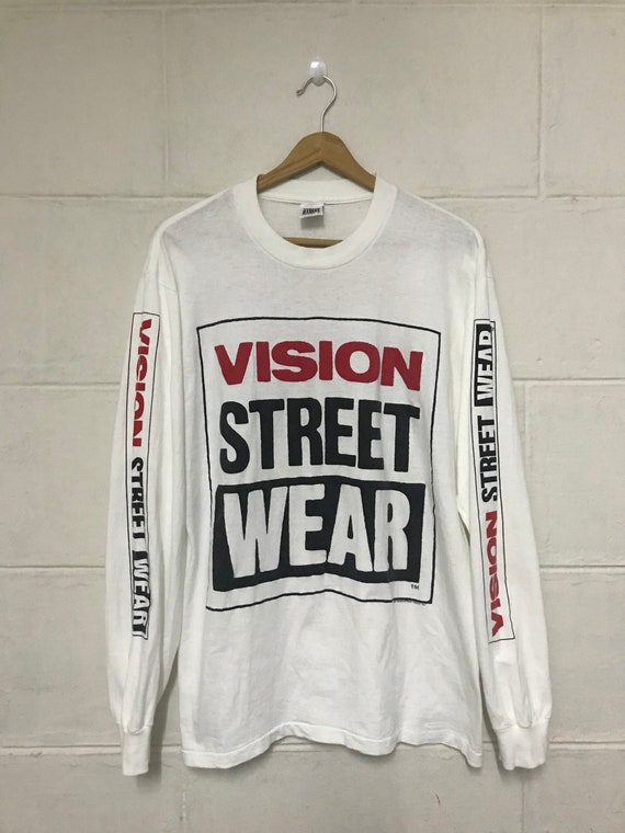 RARE Vintage OG 1987 Vision Street Wear Long Sleeve Tshirt | Etsy