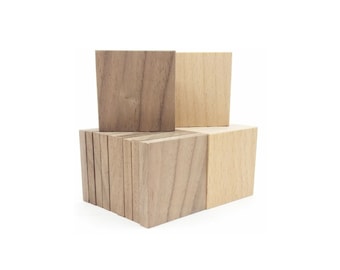 10 cuadrados de madera para manualidades, cuadrados de madera en blanco, fichas de madera con forma cuadrada, piezas de madera para juegos de mesa, manualidades cuadradas de madera, suministros de madera para manualidades