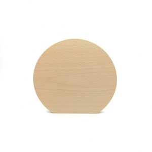 19.5 cm Diameter Round Wood Blanks, Wooden Circle for Wood Craft, Unfinished Wood Circle Cutout Shape, DIY Craft Blank Wood Round Circle