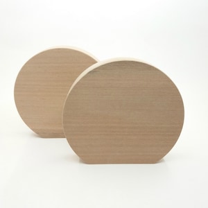 Wood Circle 6&#39;&#39;, Wooden Blank Circle, Unfinished Wood Circle for Signs and Craft Projects, High Quality Solid Wood Circle, Craft Wood Circle