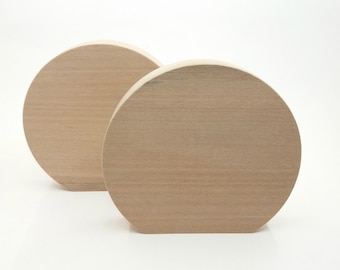 Wood Circle 6'', Wooden Blank Circle, Unfinished Wood Circle for Signs and Craft Projects, High Quality Solid Wood Circle, Craft Wood Circle