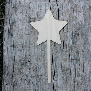 Laser cut flower shape, wooden flower plywood flowers, wood flower shape, unfinished wood cutout shapes, decorative flower laser cut wo Star