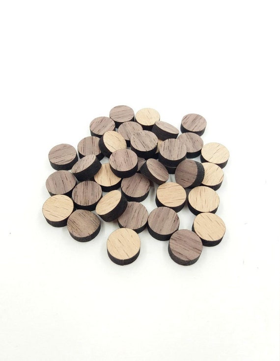 10 Unfinished Wooden Circles Laser Cut, Wood Circle Cutout Craft Supplies,  Discs Rounds Natural Wood Plain Flat Circle Shape Circle Plaques 