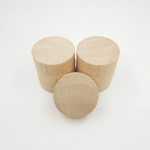 2 Wood Circle Unfinished Wood Round, Craft Wood Round Cutout, Wooden Circle Blanks, Wood Disc Round Circles, Round Cutout, DIY Blank Circle