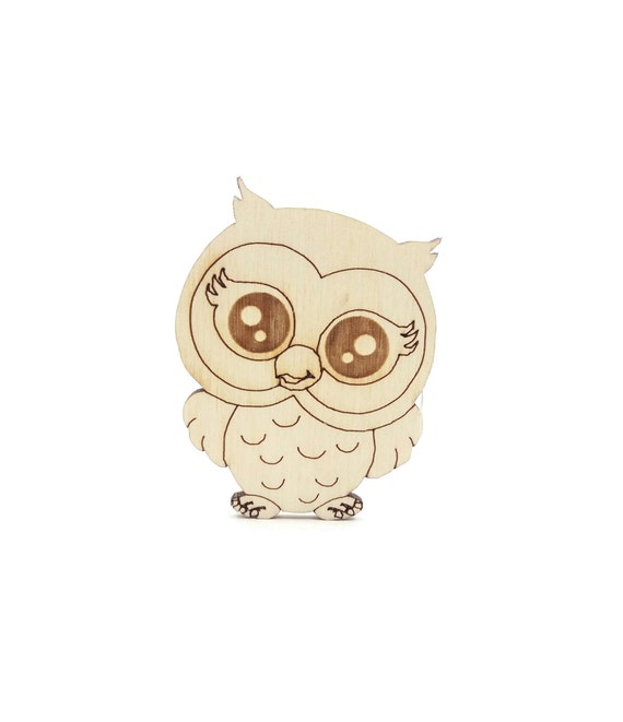 Home Décor Owl Wood Cutout Signs Wall Hangings