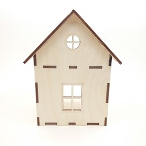 Holzhaus Kit, DIY Haus Miniatur Kit, Miniatur Haus, kleine Holzhäuser