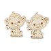 2 Monkey, Wood Monkey Cut Out Shape, Baby Monkey Wall Decoration, Baby ...