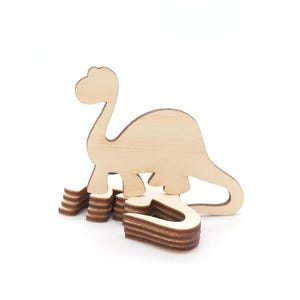 10 Wood Dino Shapes, Wooden Dinosaur Cutouts Craft for Classes, Wood Dinosaur Craft Shapes, DIY Dino Craft, Dinosaur Shape for Boy&#39;s Room