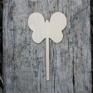 Butterfly, Wood Butterfly Shapes, Wooden Butterfly Cut Out Ready to Decorate for Crafts, Garden Theme Decor, Plywood Insect and Wildlife
