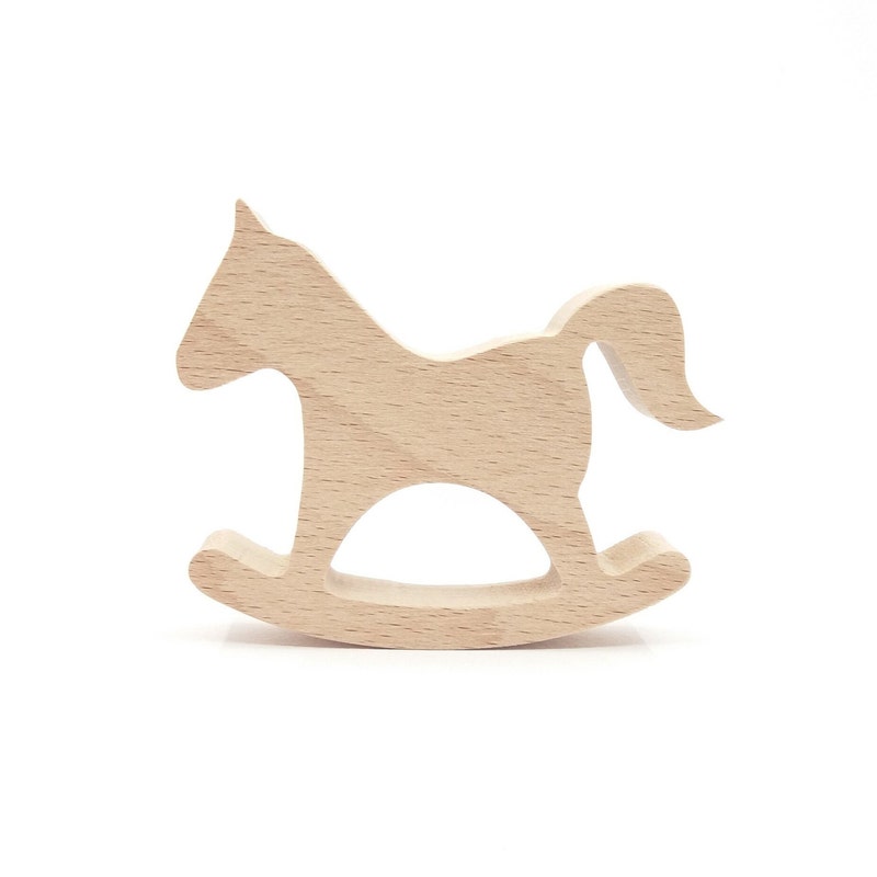 Wood Rocking Horse Etsy