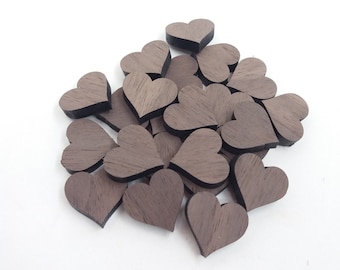10 Heart, Wood Heart Cutout Wedding Favors, Wooden Heart Table Decorations, Valentines Hearts Decor, Wood Wedding Shapes, Heart to Decorate