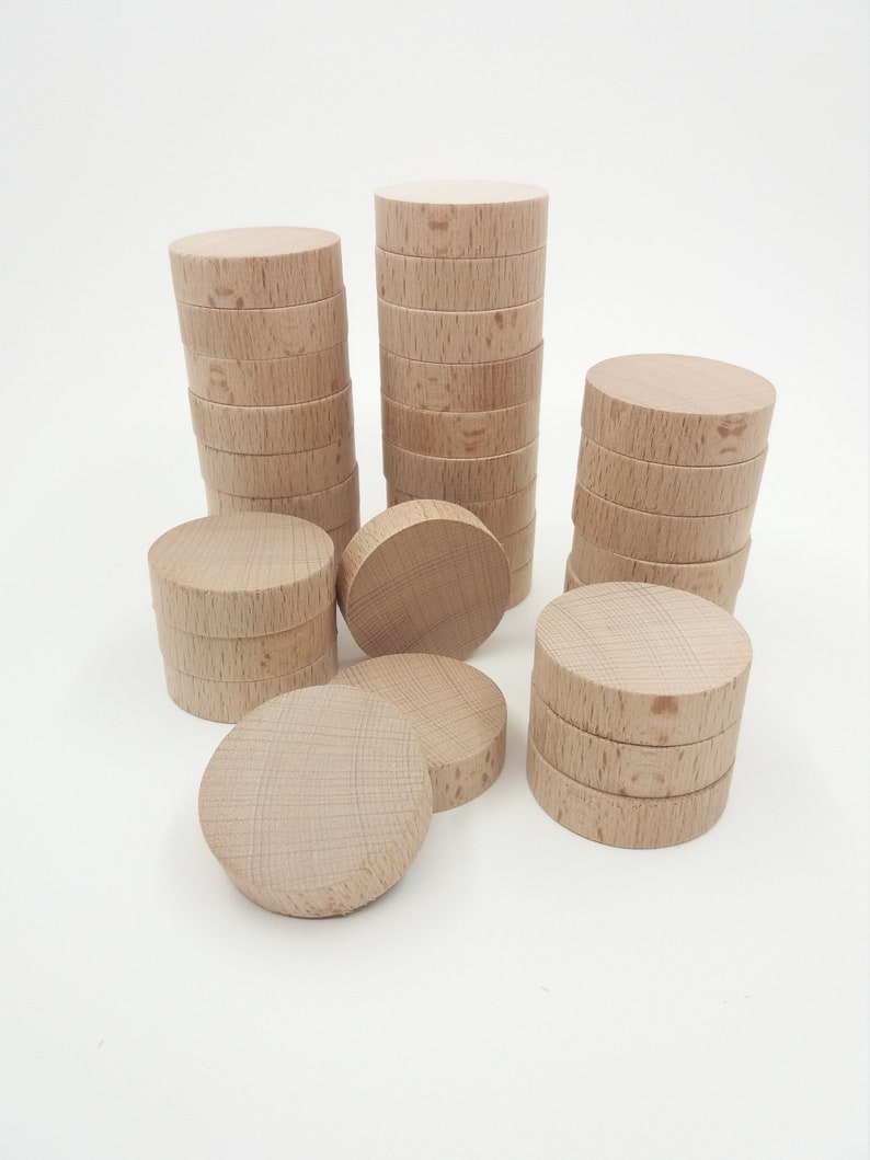 5 Craft Unfinished Wooden Circle 15'' Wood Circle Etsy