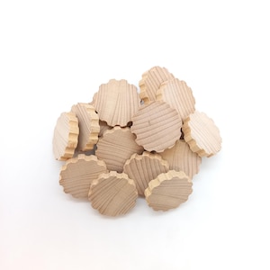 5 unfertige Holzkreise für DIY Basteln, Holzrad, perfekte Holzausschnitte, Holzkreise, runde Kreise Rohlinge
