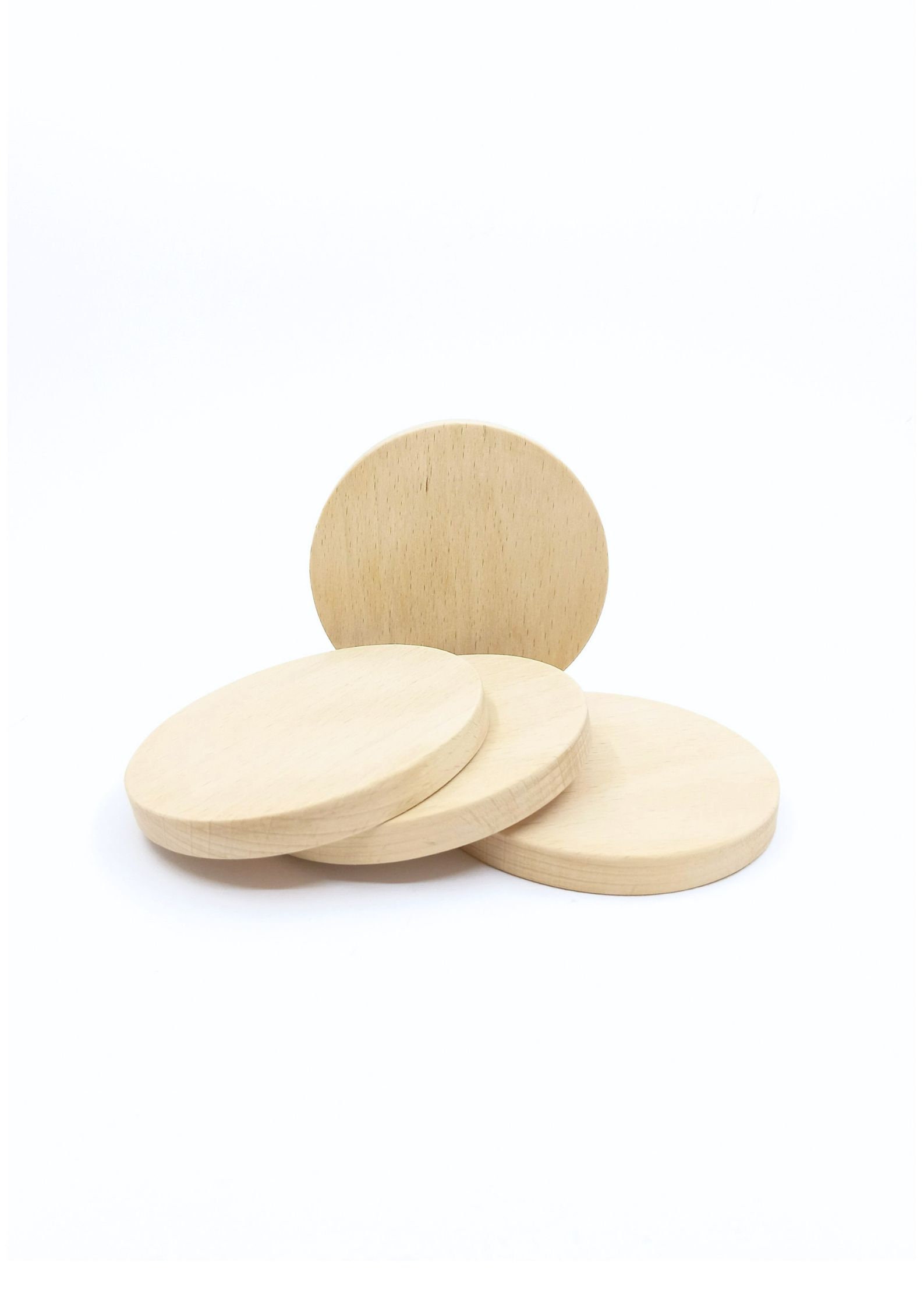 Aazon.co: Juvale 36 Pack Unfinished Wood Circles For Crafts, 3 Inch