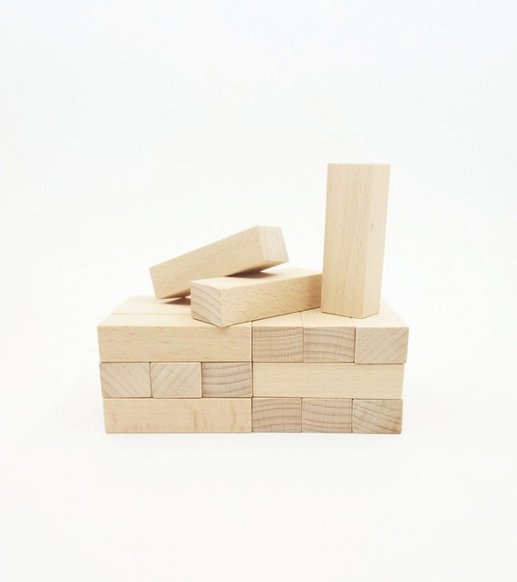 unfinished material wood jewelry blocks wood blanks for crafts Wood Craft