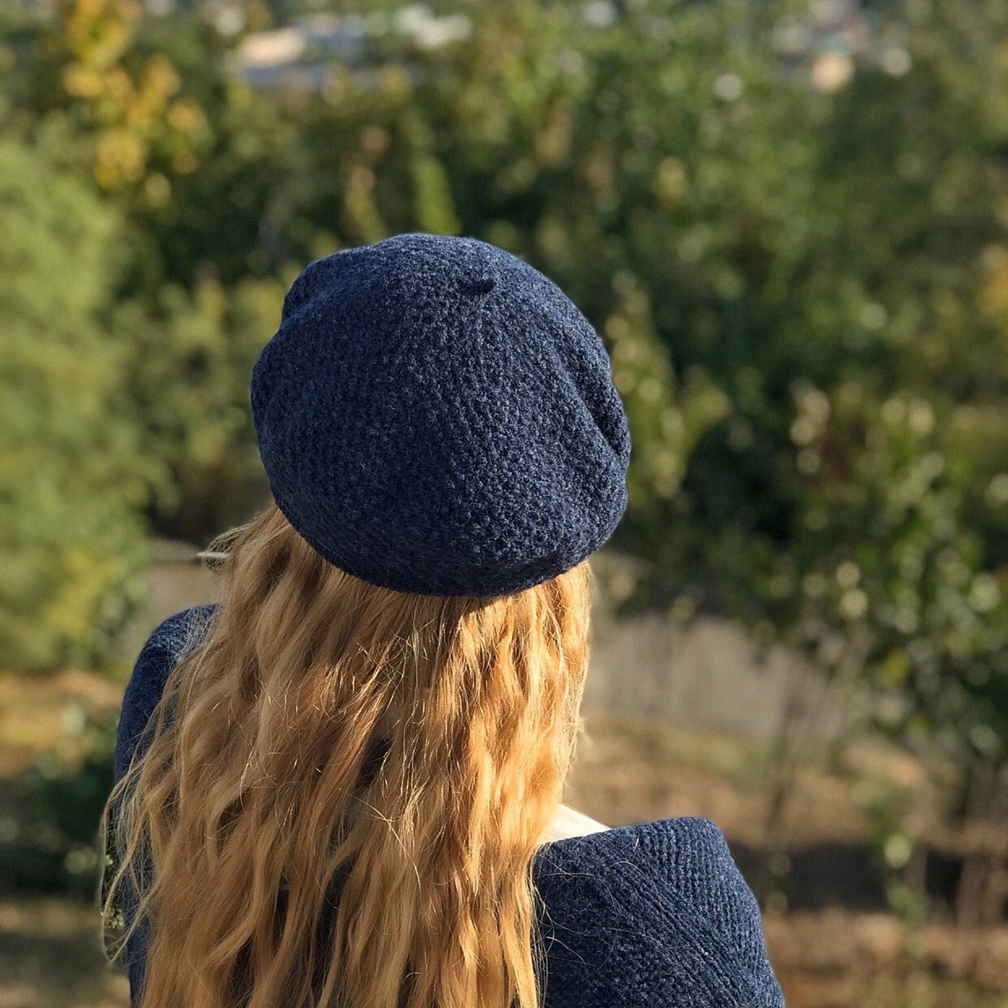 Lot of 5 Women’s Hats – Beret, Knit Beanies &‎ Faux Leather Caps Flat cap | Men cap | Faux leather cap | Osuna pol  main image 2
