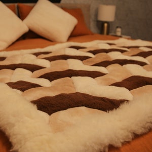 Luxurious Baby Alpaca Fur Rug - Ethical Alpaca Fur Rug Handmade in Peru