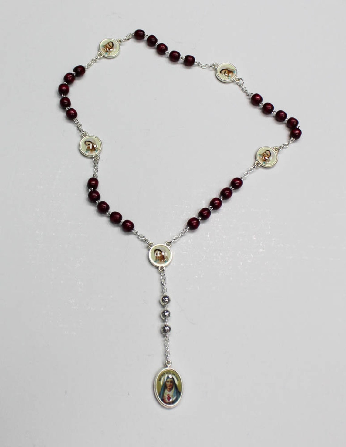 Rosenkranz der fünf Wunden Jesu Christi fünf Wunden Etsy Rosenkranz der fünf Wunden Jesu Christi fünf Wunden Etsy