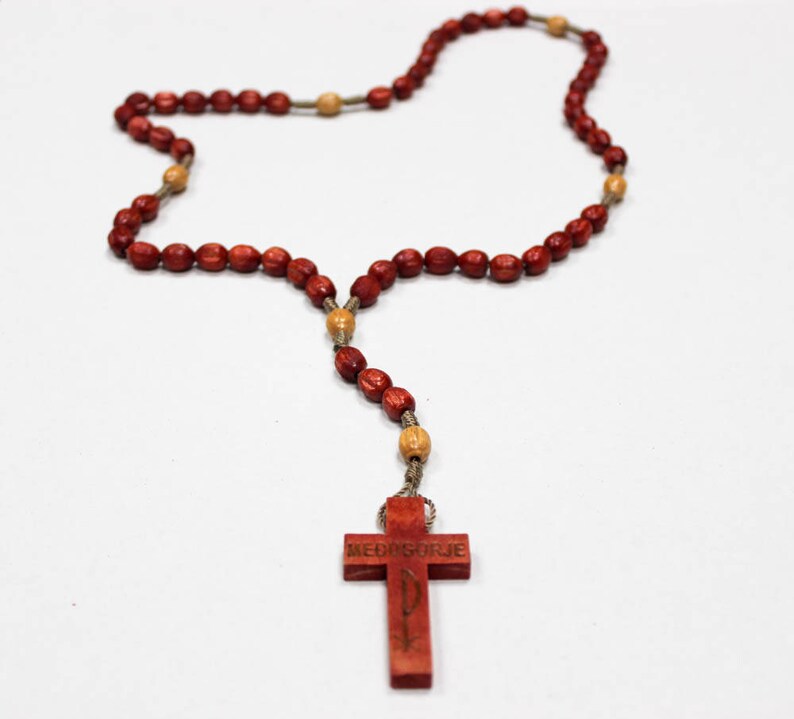 Wooden Rosaries Wood Beads Handmade Wood Rosary Missionary | Etsy