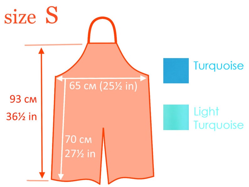 Pottery Apron potters, ceramicists, and artisans special long apron