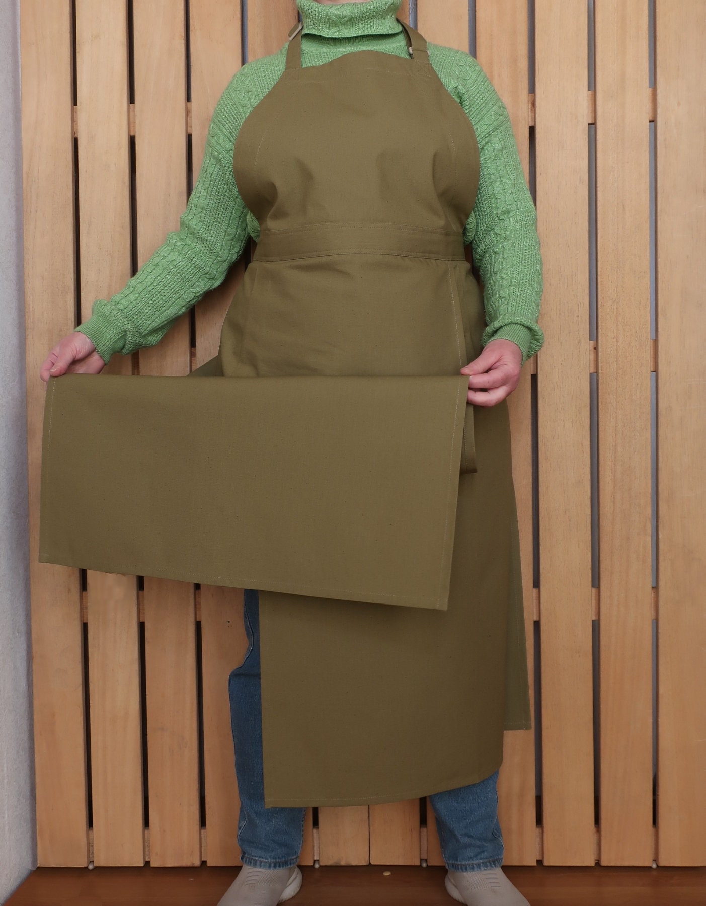 Artisan's Apron. Split Leg Pottery Apron. Heavy Apron for Etsy UK