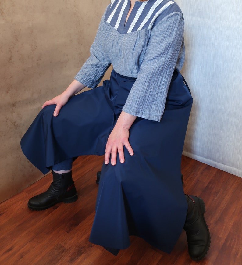 Waterproof pottery halfapron. Apron for wheel throwing. Etsy