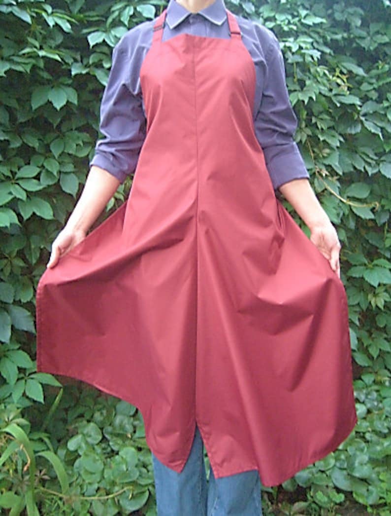 Pottery Apron potters, ceramicists, and artisans special long apron